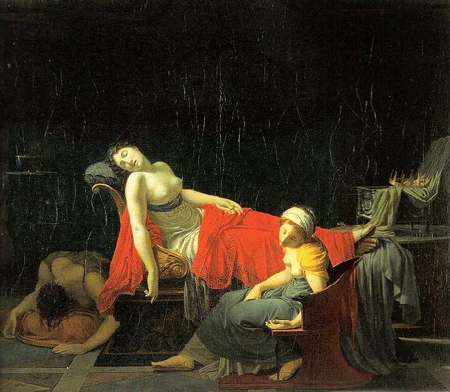 Julius Adam Der Tod der Kleopatra von Jean-Baptiste Regnault